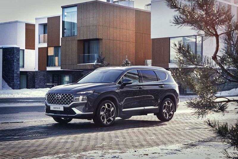 Hyundai Santa Fe 2021 года