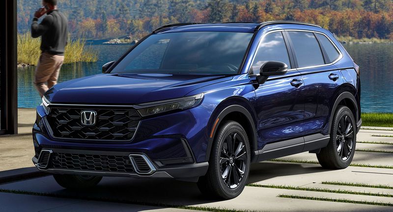 Honda CR-V 2021 года